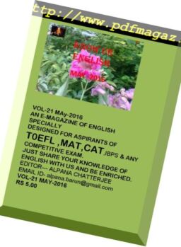 Know Ur English – May 2016