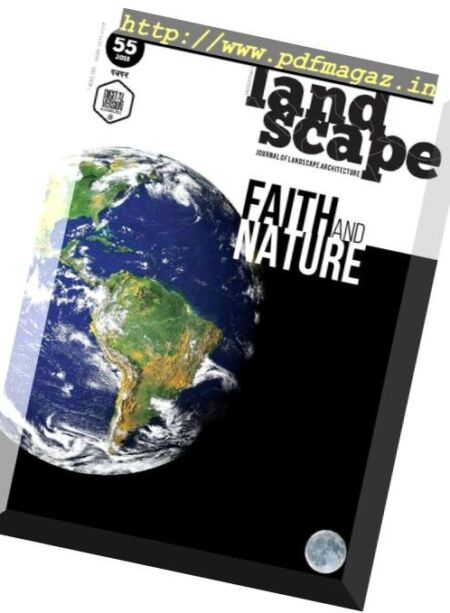 LA, Journal of Landscape Architecture – July 2018 Cover