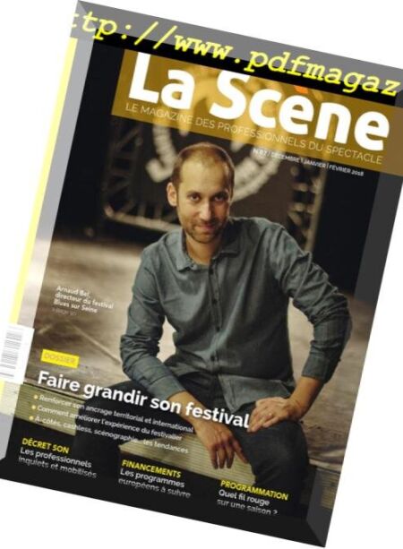 La Scene – decembre 2017 Cover