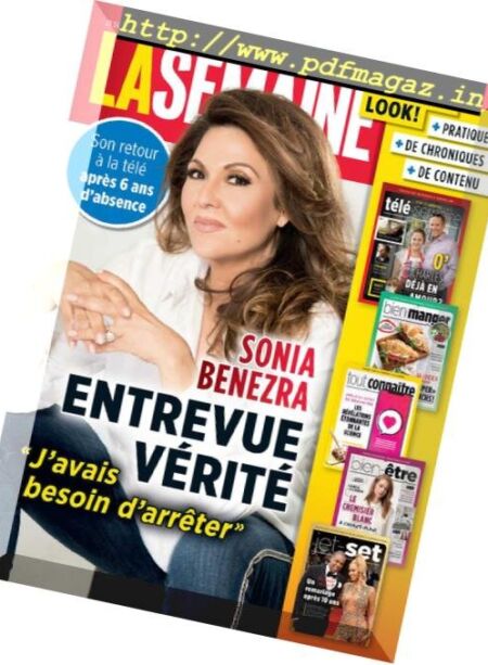 La Semaine – septembre 21, 2018 Cover