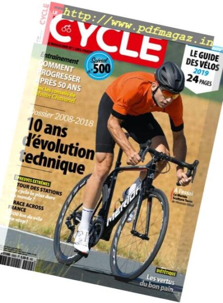 Le Cycle – Octobre 2018 Cover