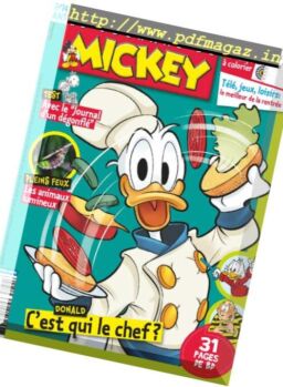 Le Journal de Mickey – 05 septembre 2018