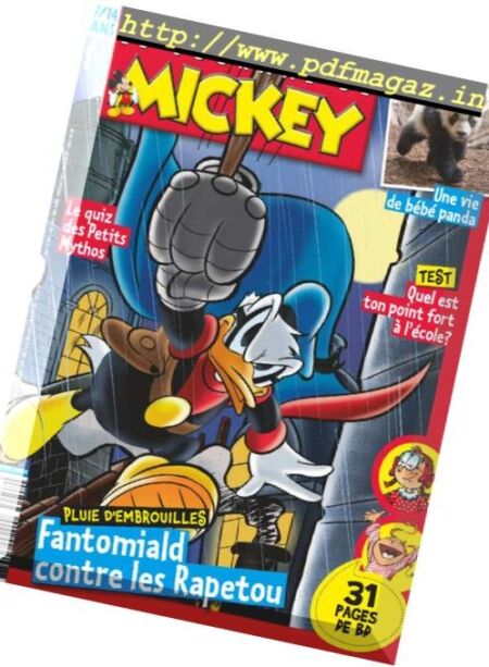 Le Journal de Mickey – 26 septembre 2018 Cover