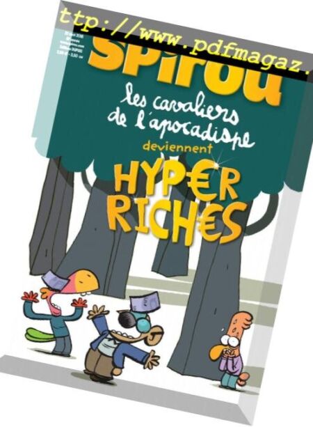 Le Journal de Spirou – 22 aout 2018 Cover