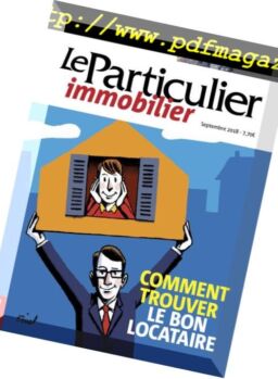 Le Particulier Immobilier – Septembre 2018