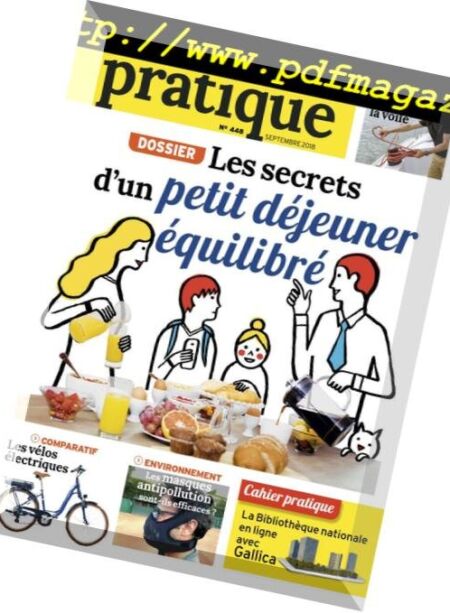 Le Particulier pratique – Septembre 2018 Cover