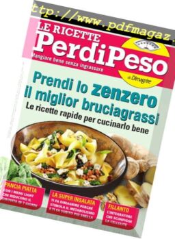 Le Ricette PerdiPeso – Aprile 2018
