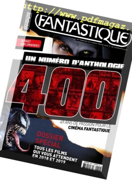 L’ecran fantastique – septembre 2018 Cover