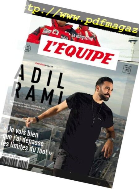 L’Equipe Magazine – 29 Septembre 2018 Cover