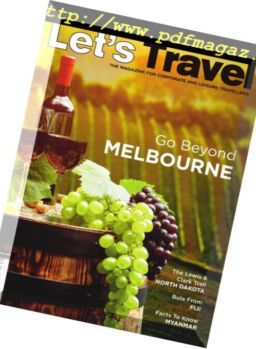Let’s Travel – August 2018