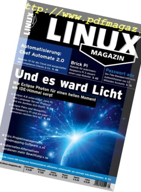 Linux-Magazin – Juli 2018 Cover