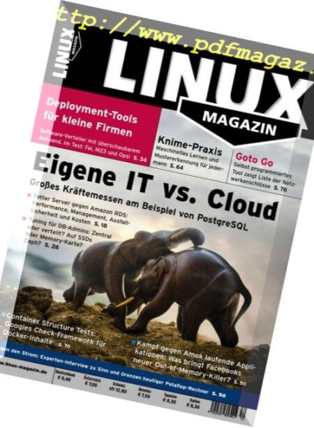 Linux-Magazin – Oktober 2018 Cover