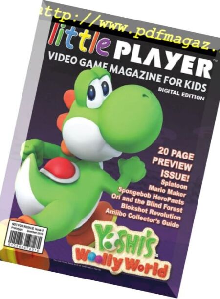Little Player – Video Game – June 30, 2015 Cover