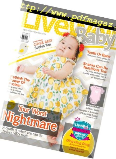 LiveWell Baby – June 2016 Cover