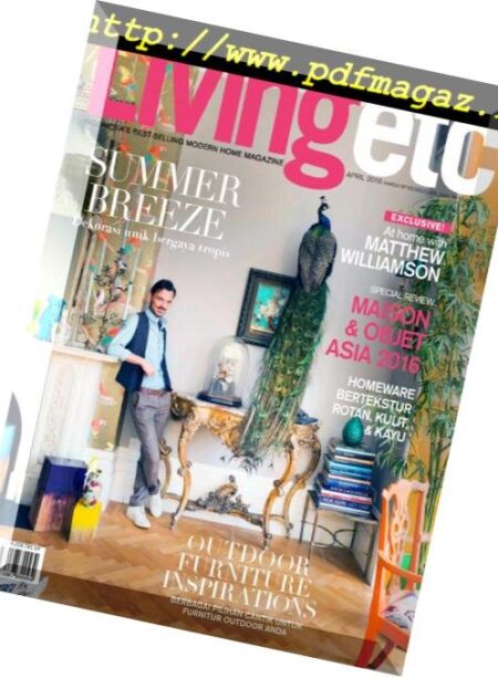Living Etc Indonesia – April 2016 Cover