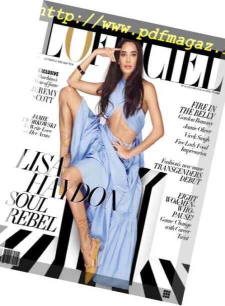 L’Officiel India – April 2016 Cover