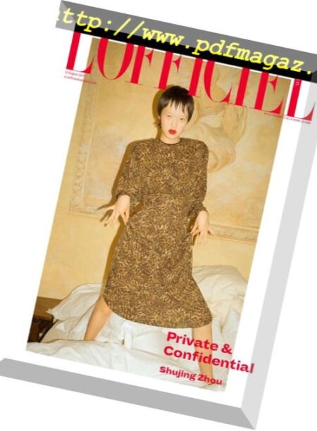 L’Officiel Malaysia – August 2017 Cover