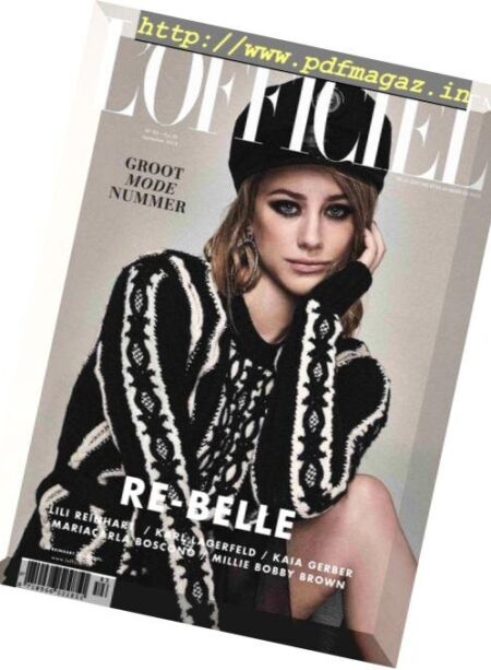 L’Officiel Netherlands – september 2018 Cover