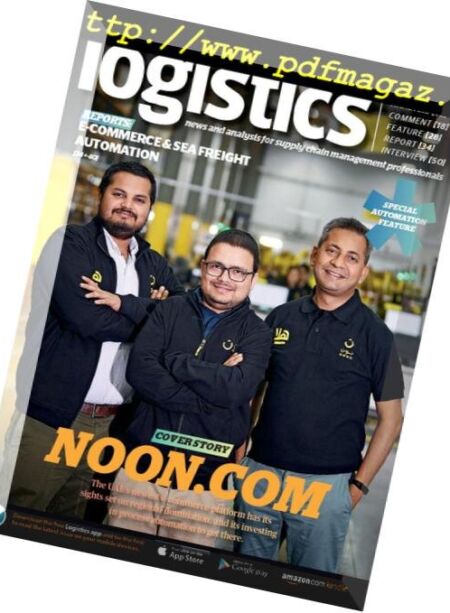 Logistics Middle East – September 2018 Cover