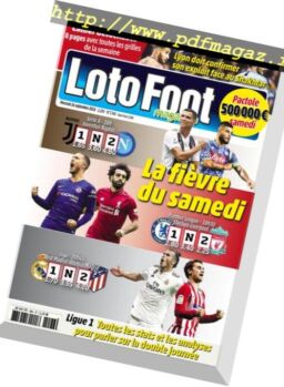 Loto Foot Magazine – 26 Septembre 2018