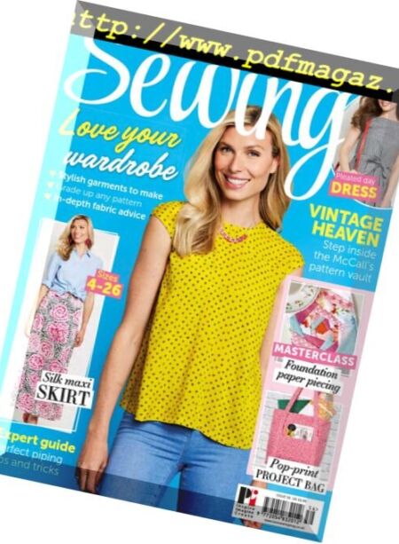 Love Sewing – July 2018 Cover