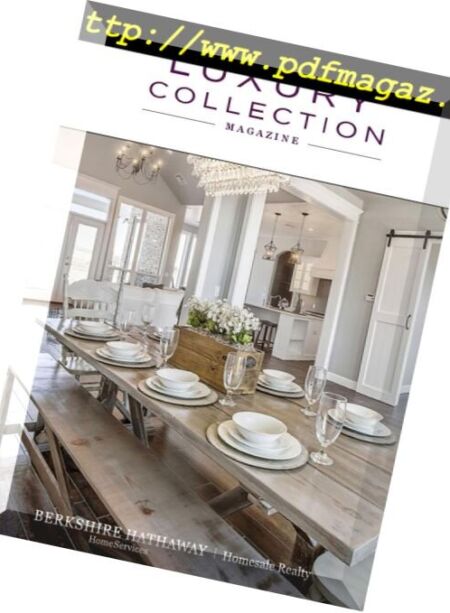Luxury Collection – August 2018 Cover