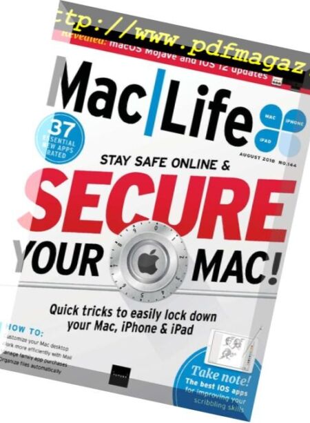 MacLife UK – August 2018 Cover
