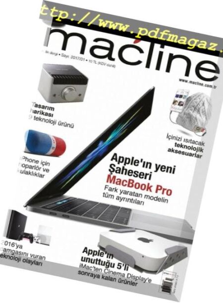 Macline – Ocak 2017 Cover