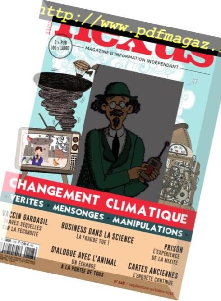 Magazine Nexus – septembre-octobre 2018 Cover