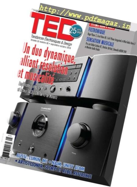 Magazine TED par QA&V – septembre 2018 Cover
