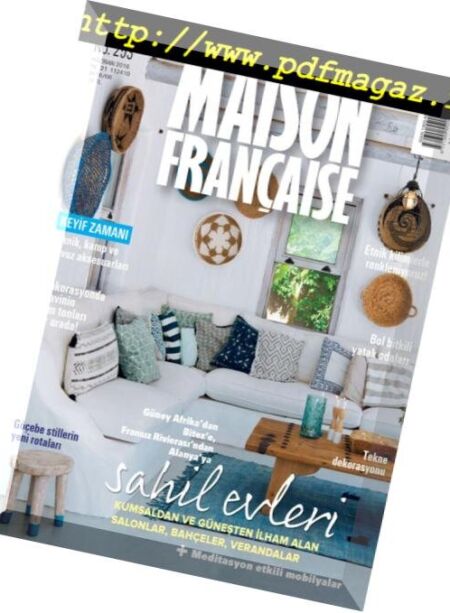Maison Francaise – Haziran 2016 Cover