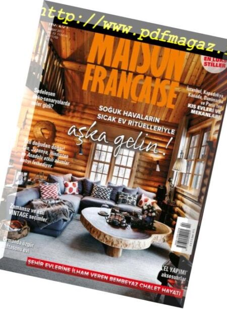 Maison Francaise – Subat 2017 Cover