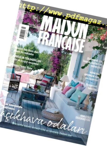Maison Francaise – Temmuz 2016 Cover