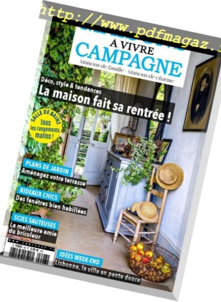 Maisons a Vivre Campagne – octobre-novembre 2018 Cover