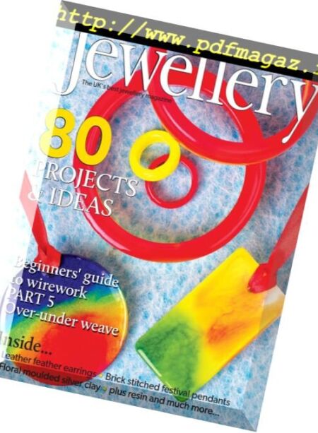 Making Jewellery – August 2018 Cover
