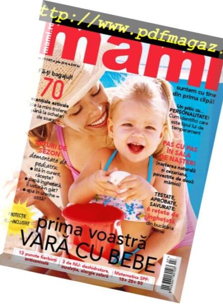 Mami Romania – iulie 2016 Cover