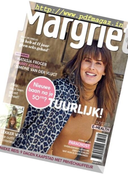 Margriet – augustus 30, 2018 Cover