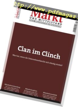 Markt und Mittelstand – September 2018