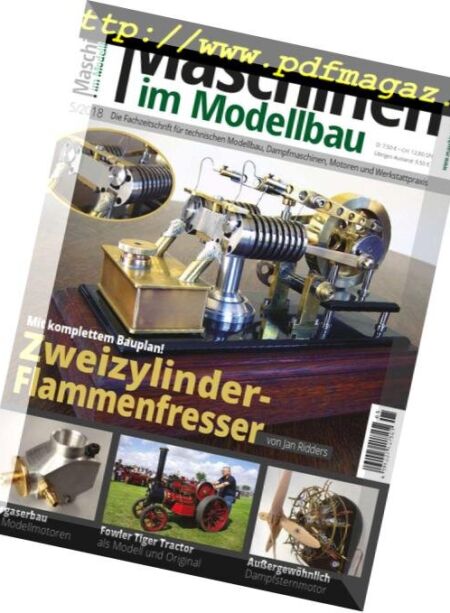 Maschinen im Modellbau – September-Oktober 2018 Cover