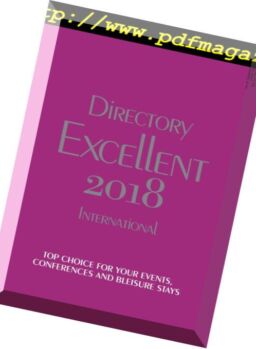 Master Meeting – Directory Excellent – Novembre-Dicembre 2017