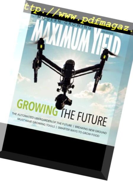 Maximum Yield Modern Growing USA – January 2017 Cover