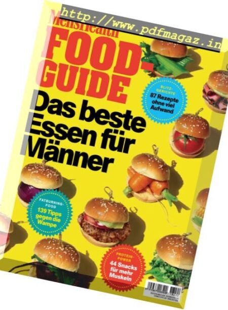 Men’s Health Germany – August 2018 Cover