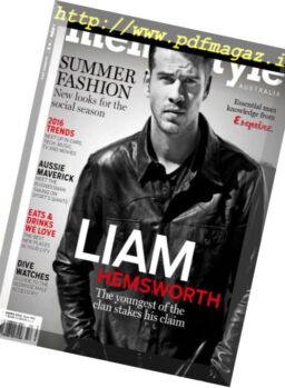 Men’s Style Australia – November 2015