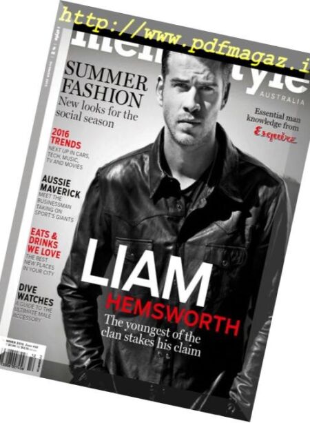 Men’s Style Australia – November 2015 Cover