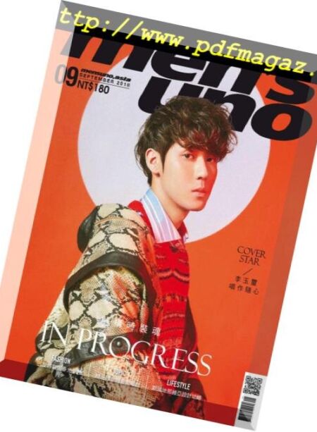 Men’s Uno Taiwan – 2018-09-01 Cover