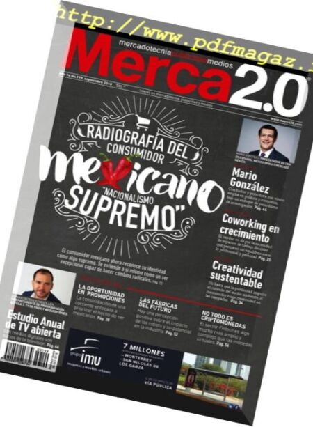 Merca2.0 – septiembre 2018 Cover