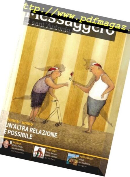 Messaggero di sant’ Antonio – (Edizione Italiana Per L’Estero) – Aprile 2018 Cover