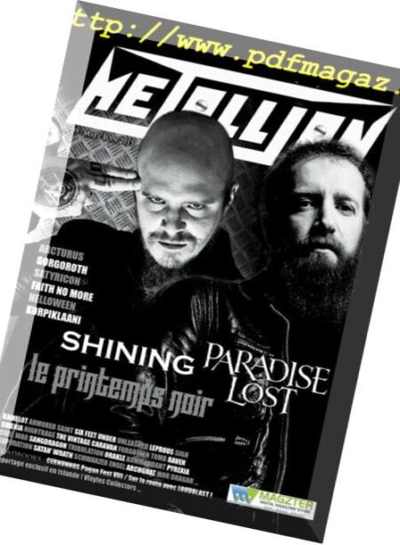 Metallian – avril-mai 2015 Cover