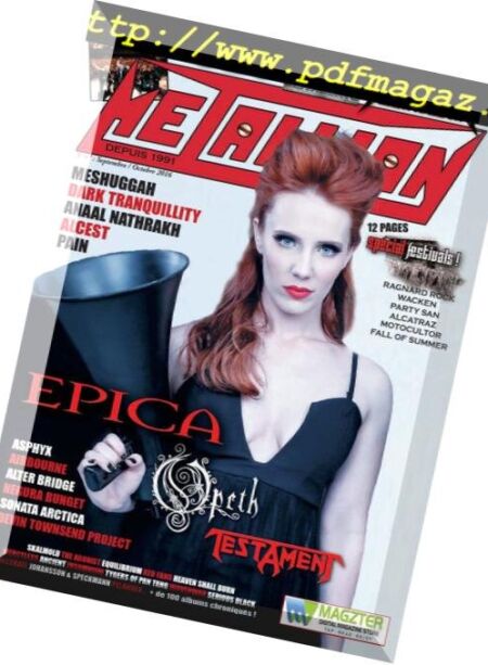 Metallian – octobre-novembre 2016 Cover