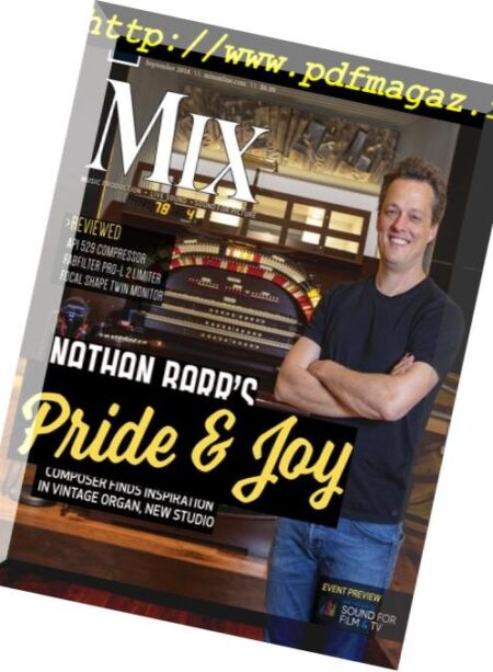 Mix Magazine – September 2018 Cover